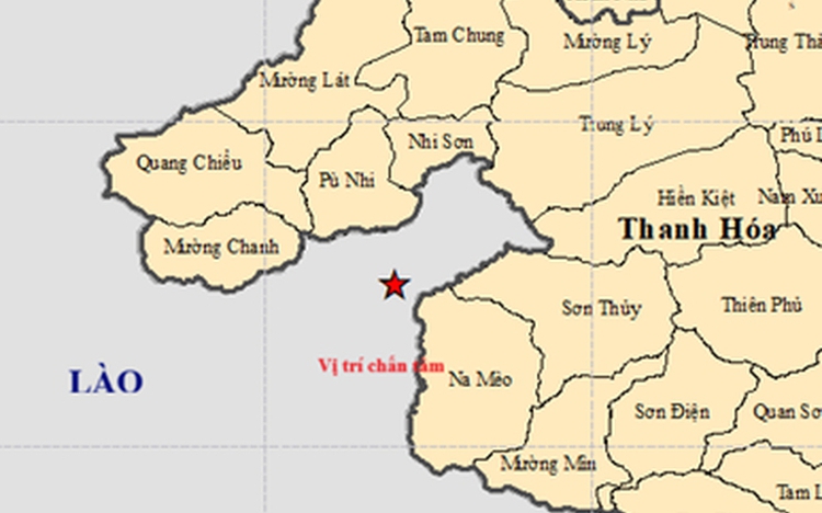 Magnitude-3.9 earthquake strikes near Vietnam-Laos border