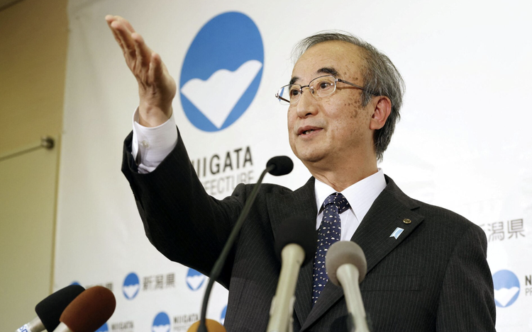 Japan regional governor to approve restart of world's biggest nuclear power plant
