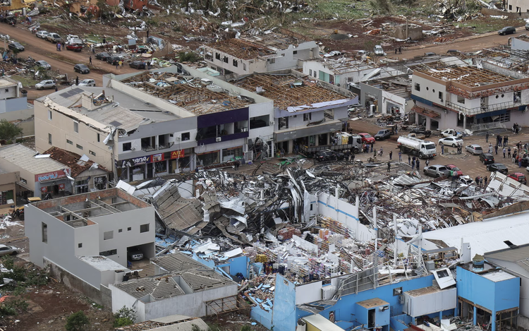 Tornado in southern Brazil kills six, injures hundreds