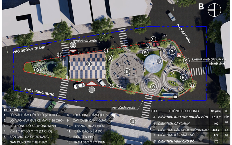 Hanoi to build first underground parking facility in Old Quarter
