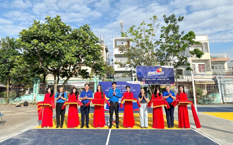 TCP Vietnam completes 15 youth sports spaces nationwide