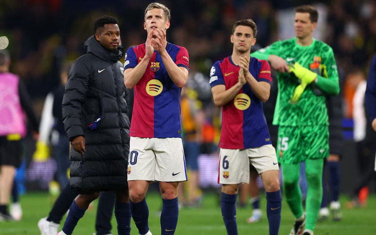 Barcelona reach Champions League semis despite 3-1 loss at Dortmund