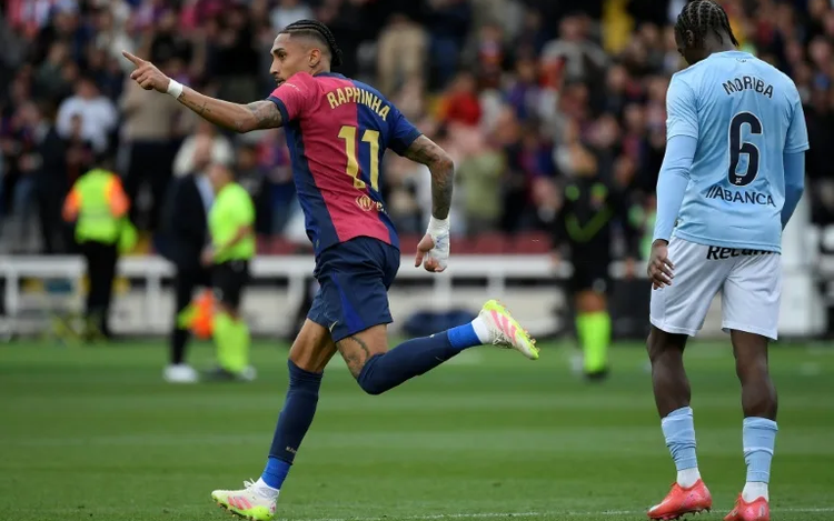 Liga leaders Barca make stunning comeback to beat Celta Vigo