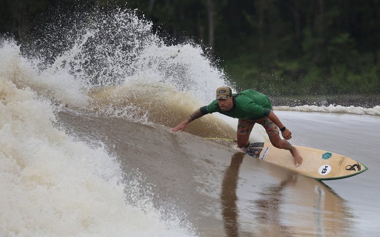 As the Amazon’s waves weaken, a surfer fights to protect them