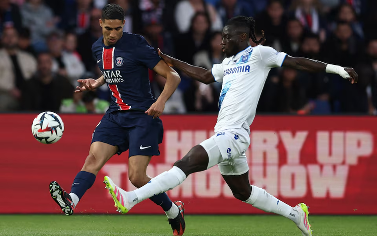 PSG beat Auxerre, St Etienne relegated on final day of Ligue 1
