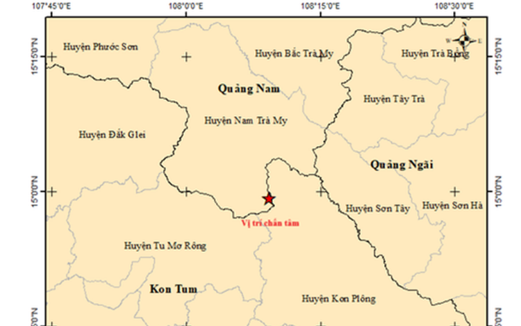 Magnitude-4.2 earthquake strikes Vietnam’s Kon Tum