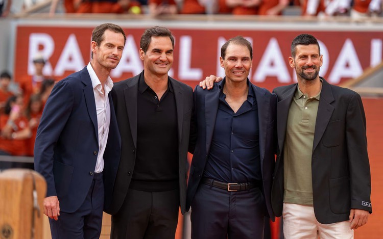 Nadal touched by presence of great rivals during French Open tribute