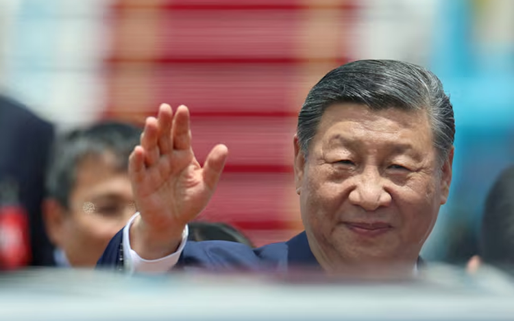 China' Xi to visit Russia May 7-10, Kremlin says