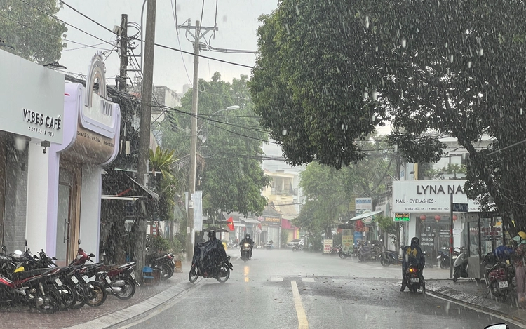 Early morning rain, thunderstorms hit Ho Chi Minh City