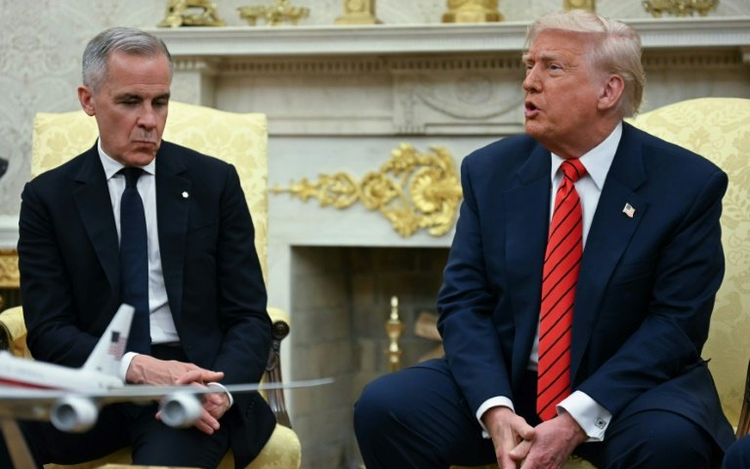 Canada 'never for sale', Carney tells Trump