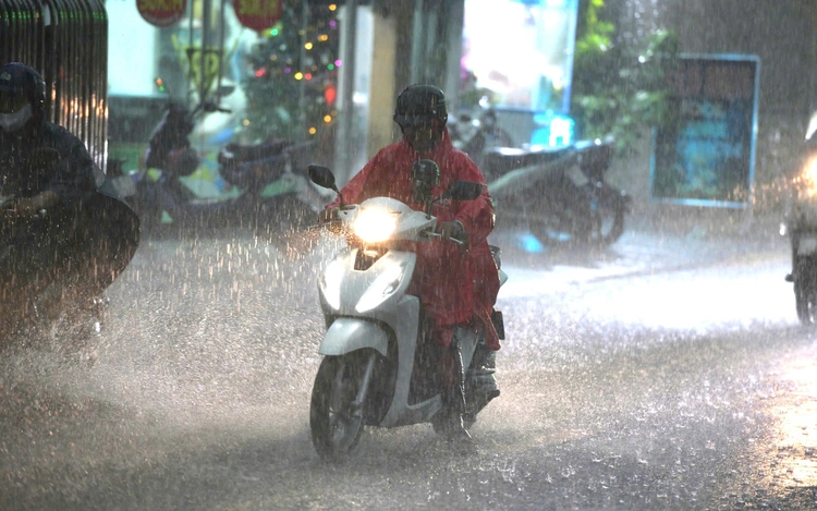 Rainy season begins in Ho Chi Minh City with nearly 100mm downpour