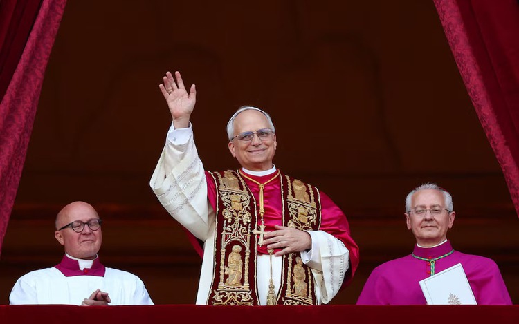 Prevost surprises as first US pope, takes name Leo XIV