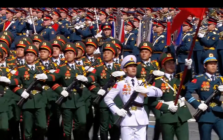Vietnamese troops join Russia’s Victory Day military parade for first time