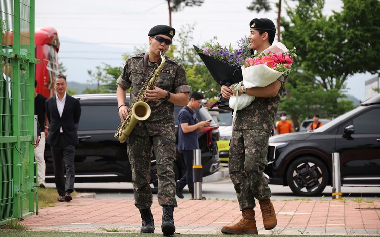 K-pop megastars RM, V released from army, promise BTS reunion