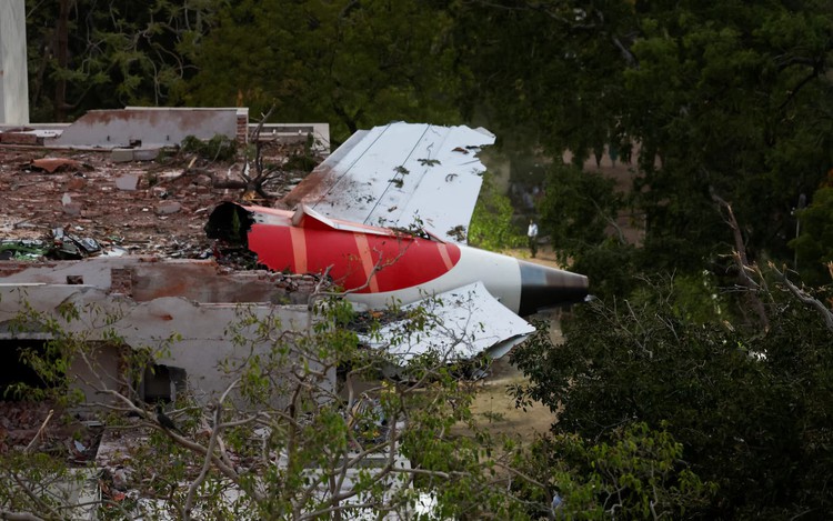 Survivor of Air India crash jumped out of emergency exit, police say