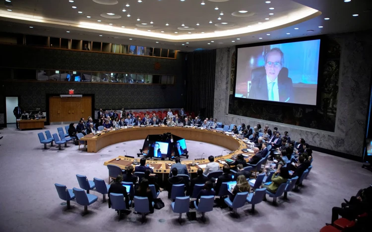 At UN, Iran accuses US of being complicit in Israeli strikes
