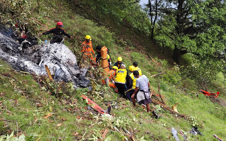 Helicopter crash in northern India kills 7 on Hindu pilgrimage route