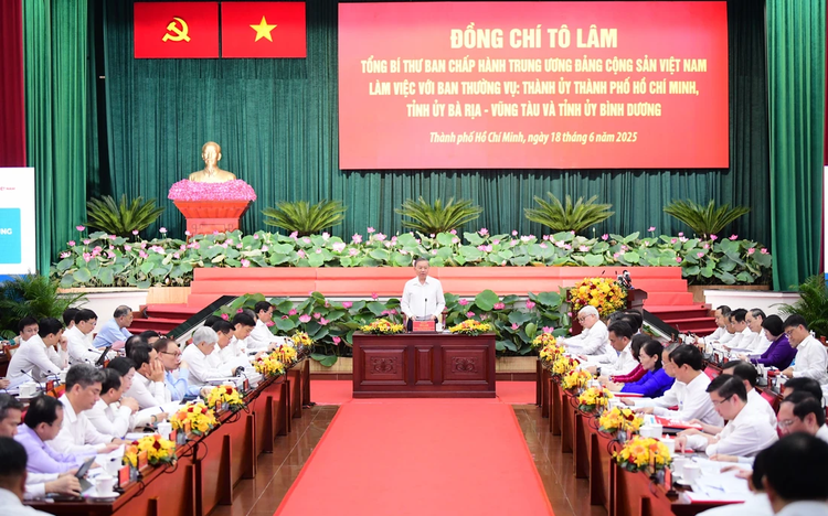 Party chief To Lam says vision for Ho Chi Minh City is emerging as global megacity in Southeast Asia
