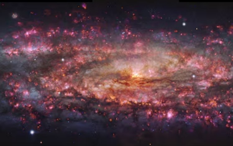 Nearby Sculptor galaxy revealed in ultra-detailed galactic image