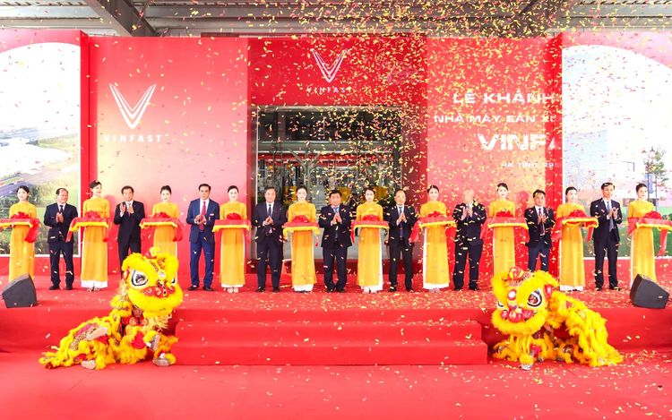 VinFast opens new EV factory in north-central Vietnam