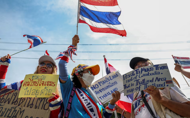 Thailand and Cambodia reinforcing troops on disputed border after May skirmish, Thai minister says