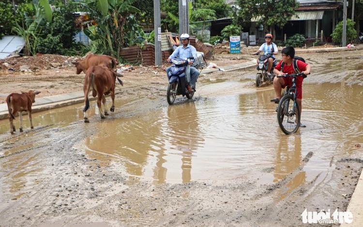 In Da Nang, 4.5 km street project unfinished after 7 years