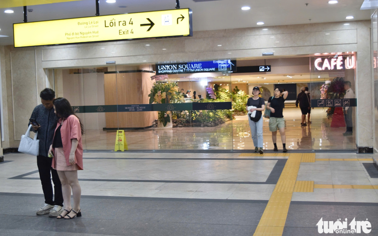 Ho Chi Minh City residents, visitors eager to explore shopping mall connected to metro station