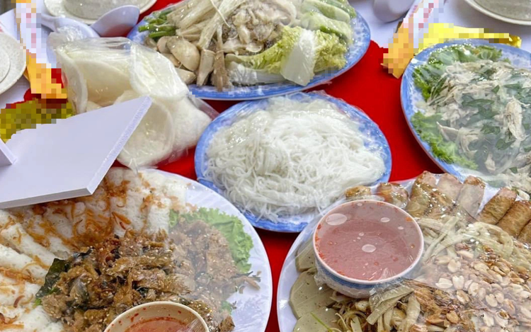 In Vietnam, taking leftovers from parties sparks debate
