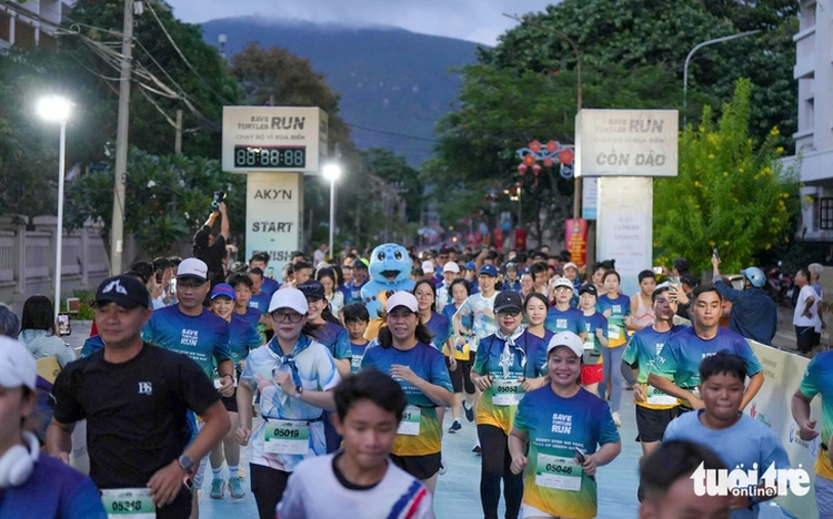 ‘Save Turtles Run’ draws international runners to Ho Chi Minh City’s Con Dao