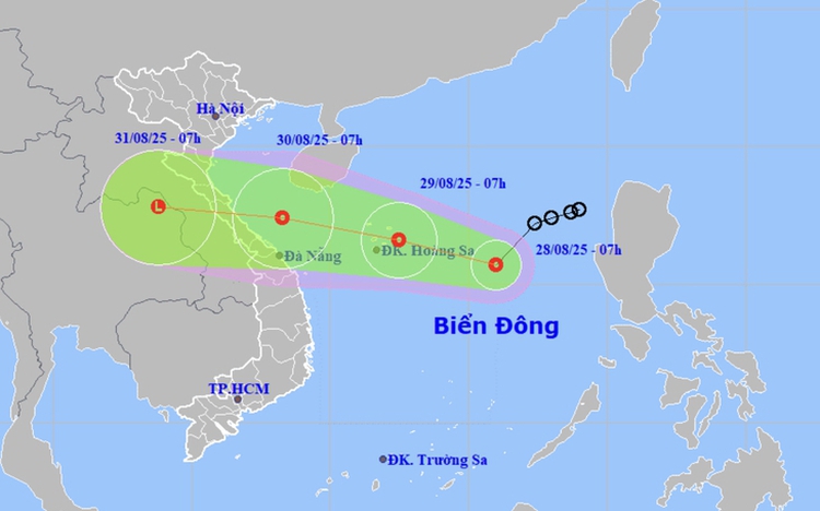 Tropical depression to bring heavy rains to north-central, northern Vietnam