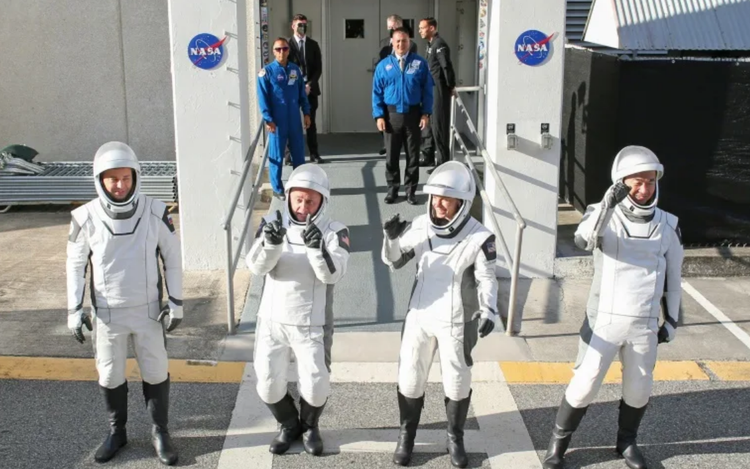 SpaceX Crew Dragon docks with International Space Station