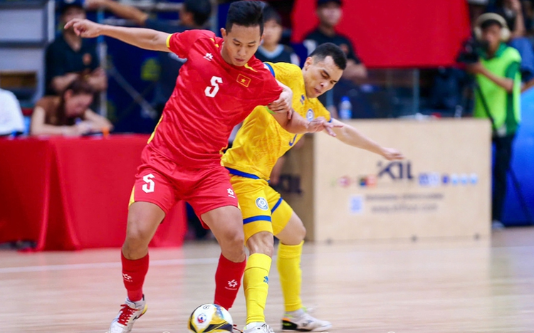 Vietnam men’s futsal team climbs to 26th in FIFA world rankings