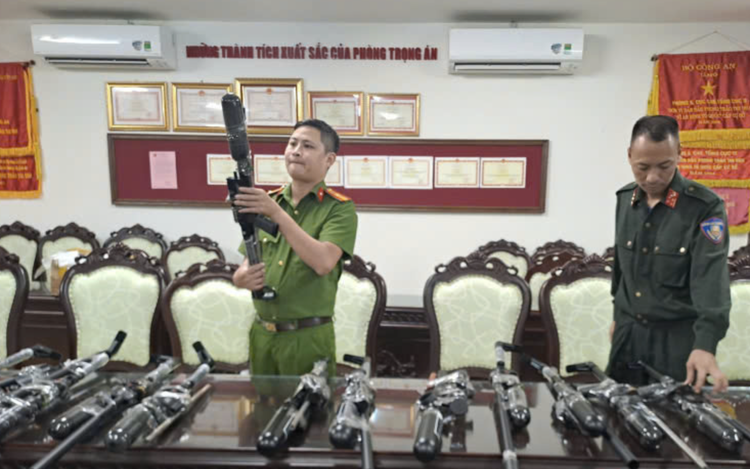 Vietnam police bust major illegal weapon manufacturing, trafficking ring