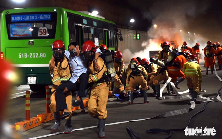 Ho Chi Minh City to close Saigon River Tunnel for fire drill on 3 days this week