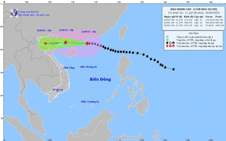 Vietnam PM orders preparedness for typhoon Ragasa, warns of worst-case scenario