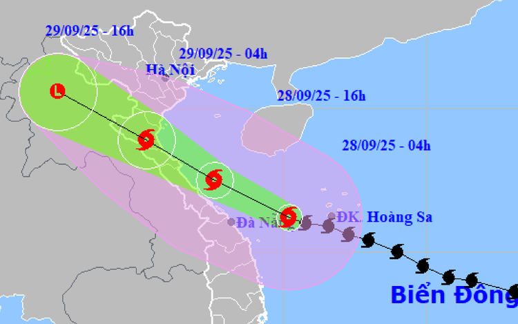 Storm Bualoi nears central Vietnam, packing winds of up to 133 kph
