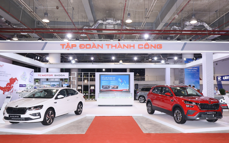 Skoda showcases full lineup at exhibition in northern Vietnam
