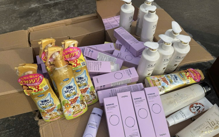 25 tonnes of fake China-made cosmetics sold on Facebook, Shopee in Vietnam
