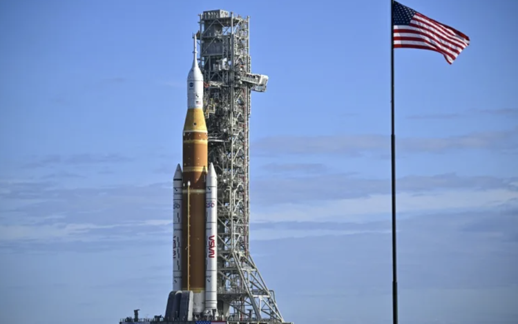 NASA moves moon rocket to launch pad ahead of Artemis 2 mission
