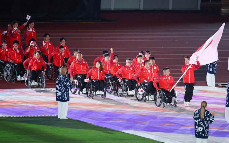 1st Japan-hosted Asian Para Games officially kick off