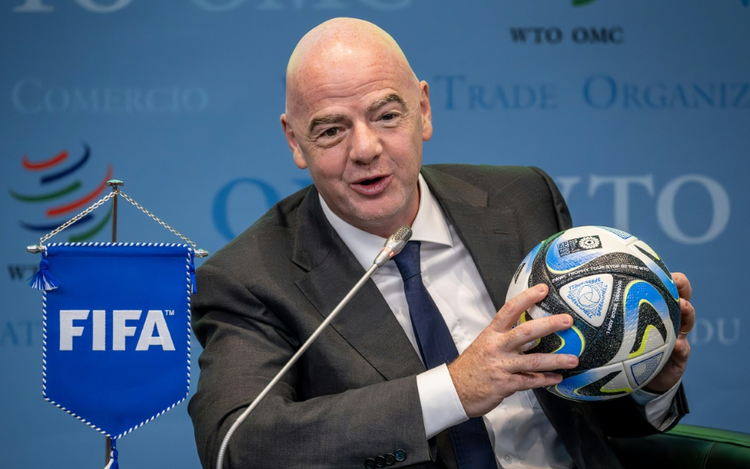 Infantino says backed by 'vast majority' in bid for re-election