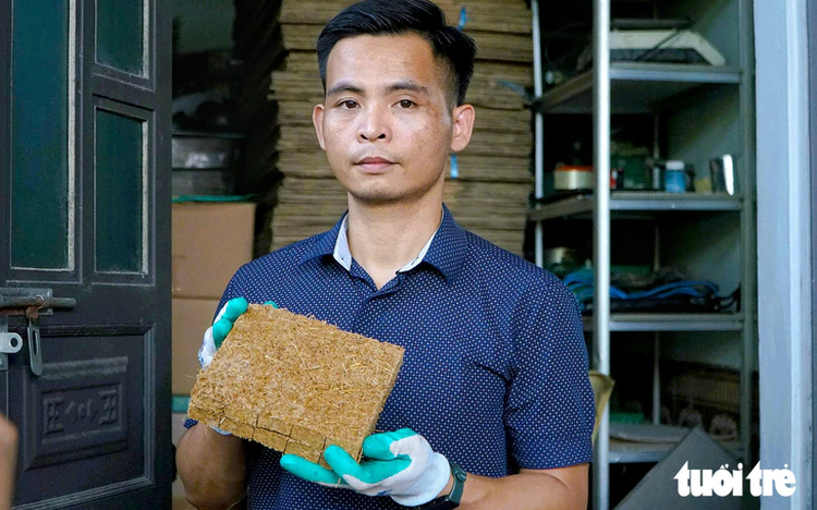 Vietnamese engineer turns rice straw into firelighters for US, Canadian markets