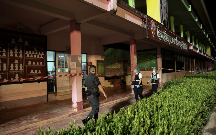 Teacher dies after Thailand school shooting
