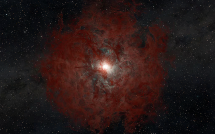 Astronomers observe a star that quietly transformed into a black hole