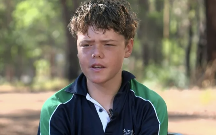 Teen swims four hours to save family lost at sea off Australia
