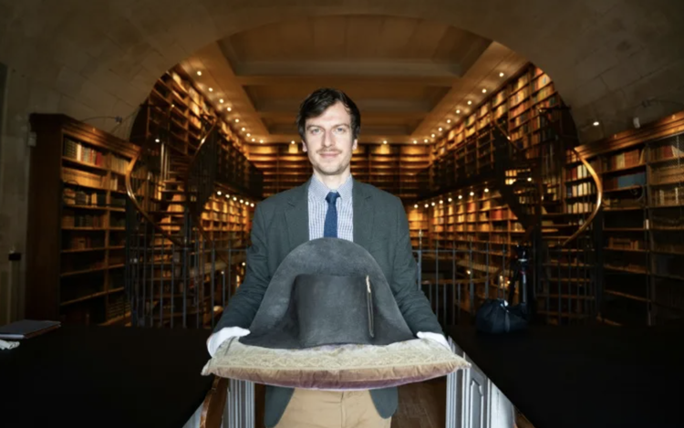 'True miracle': Napoleon's long-lost hat to go on display