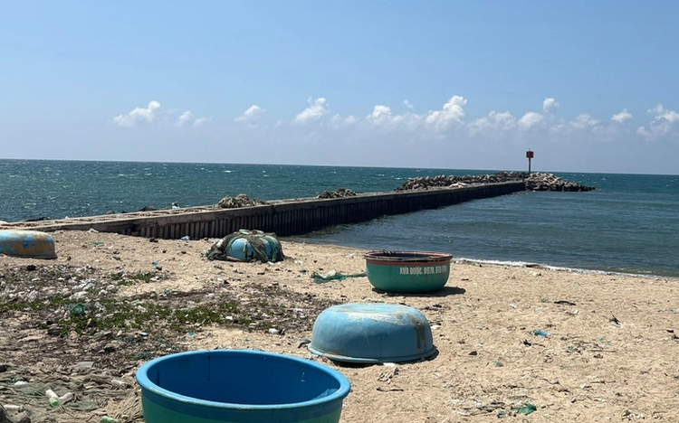 Vibrant life at Lien Huong Fishing Port in Vietnam