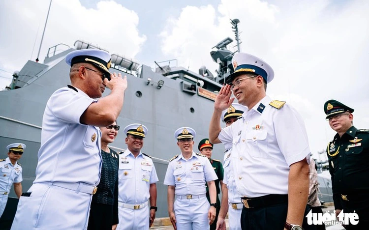 Thai naval vessel pays friendship visit to Ho Chi Minh City