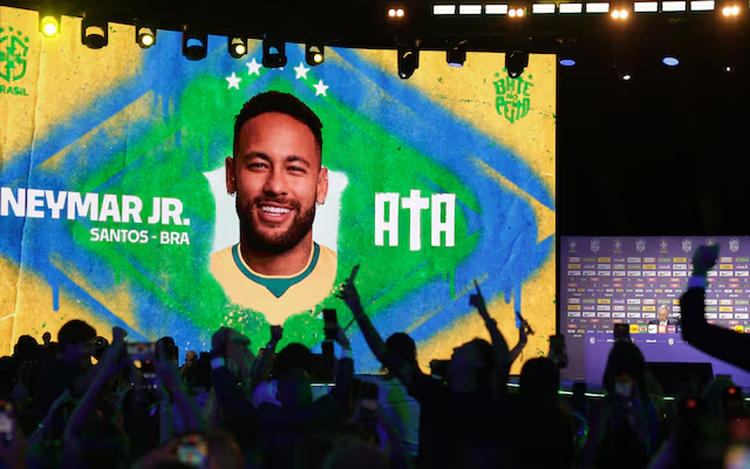 Brazil boss Ancelotti confident forward Neymar will recover for World Cup