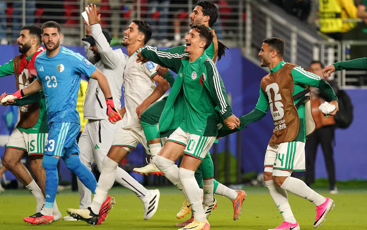 Algeria come from behind for 2-1 World Cup win over Jordan